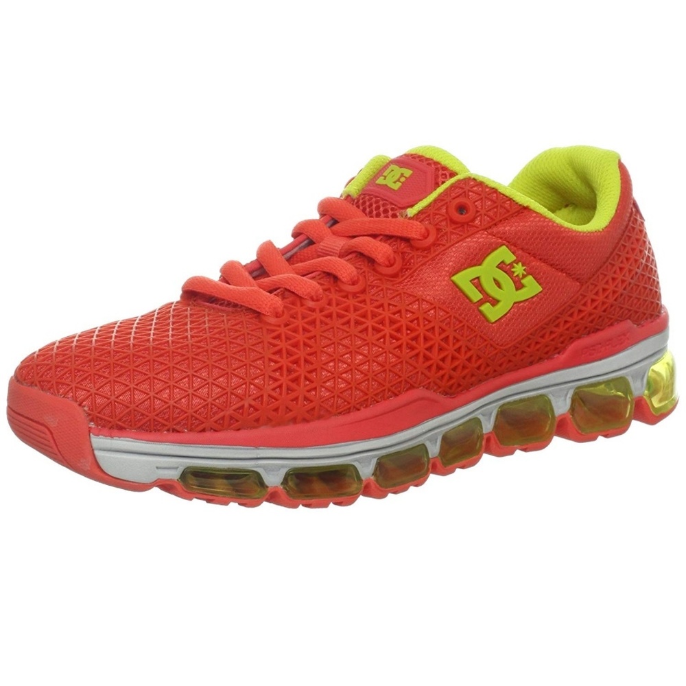 DC PSI Flex air cushion running shoes neon color